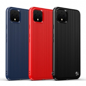 Hoesje voor Google Pixel 4 XL Siliconen Gestreept