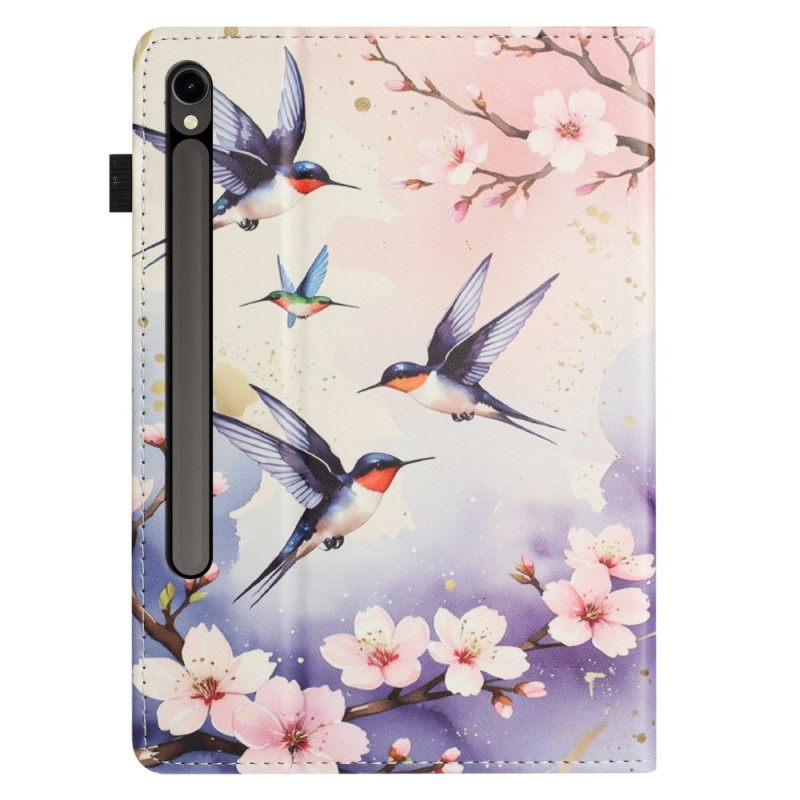 Cover Samsung Galaxy Tab S10 Fe Vogels