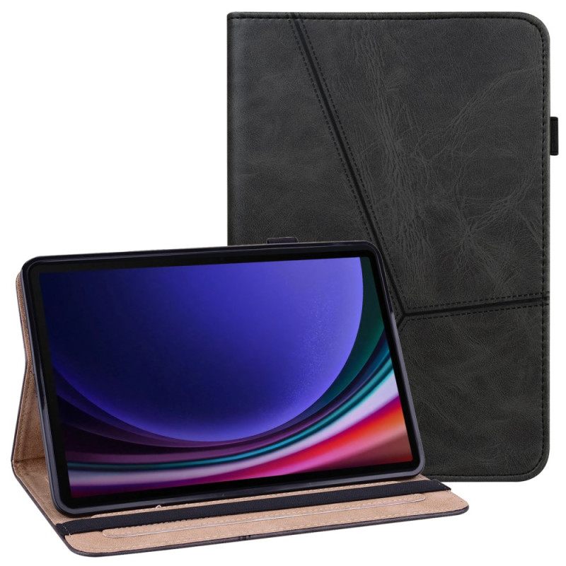 Folio-hoesje Samsung Galaxy Tab S10 Fe Telefoonhoesje Retro