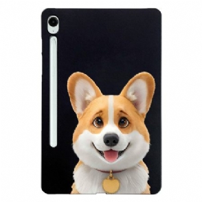 Hoesje Samsung Galaxy Tab S10 Fe Corgi Patroon