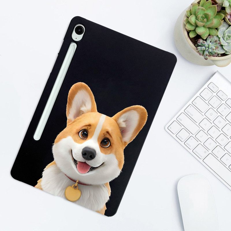 Hoesje Samsung Galaxy Tab S10 Fe Corgi Patroon
