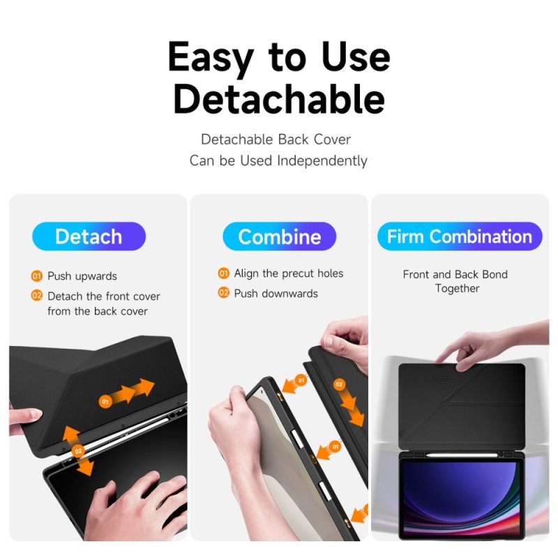 Hoesje Samsung Galaxy Tab S10 Fe Dux Ducis Serie Magi Bescherming Hoesje