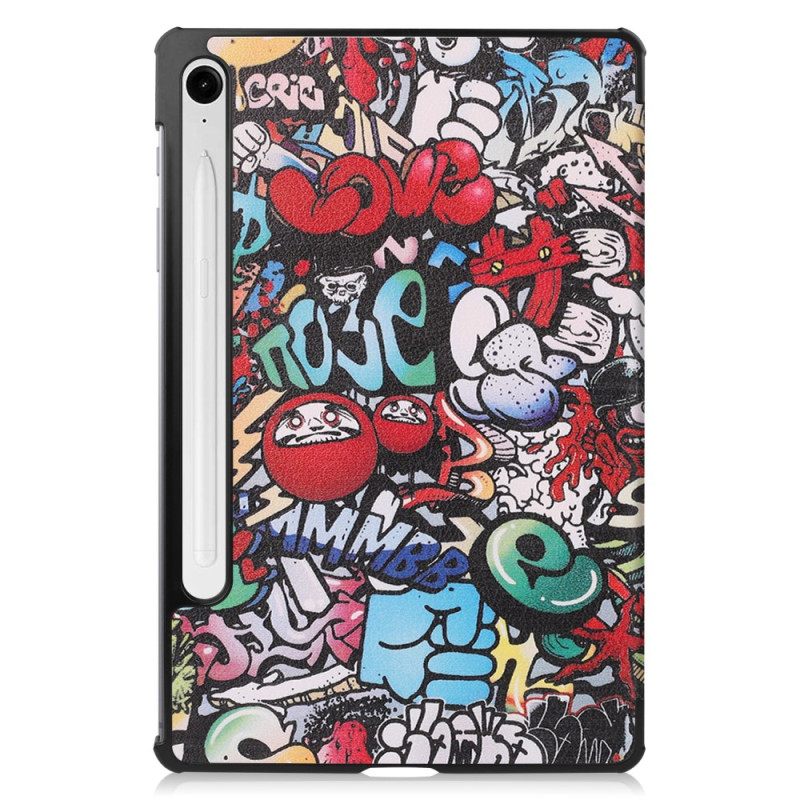 Samsung Galaxy Tab S10 Fe Graffiti Stijl