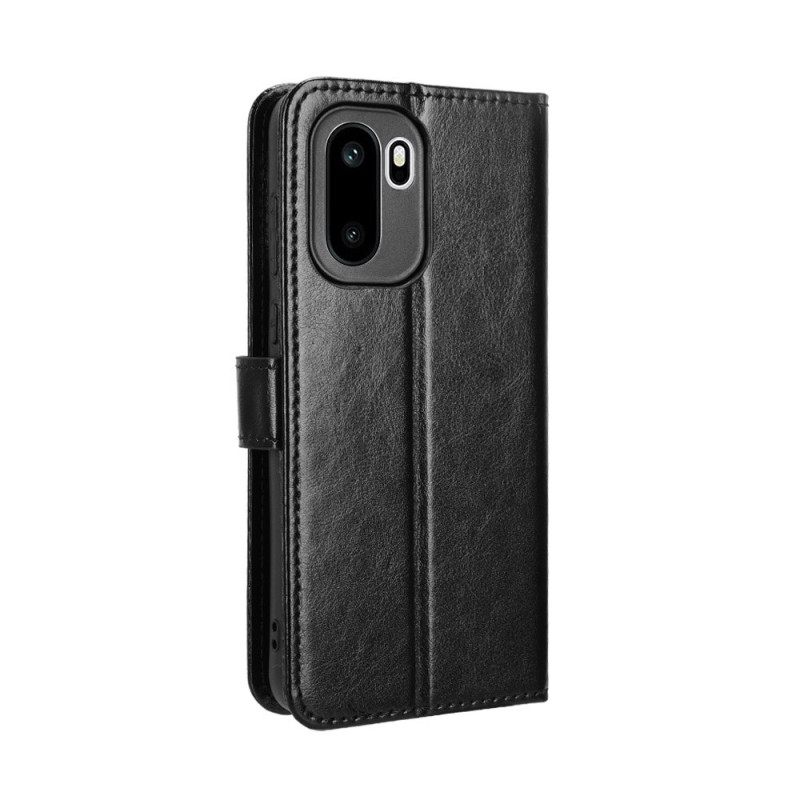 Folio-hoesje Oneplus 15r Opvallend Imitatieleer