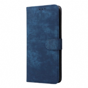 Leren Hoesje Oneplus 15r Rfid-blokkerend Suède-effect Bescherming Hoesje
