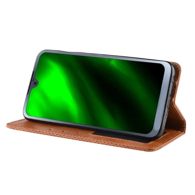 Cover voor Motorola Moto G7 Leerstijl Le Cirénius