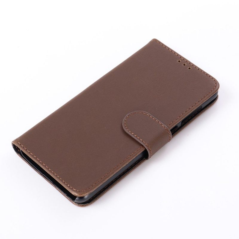 Cover voor Motorola Moto G7 Retro Kunstleer