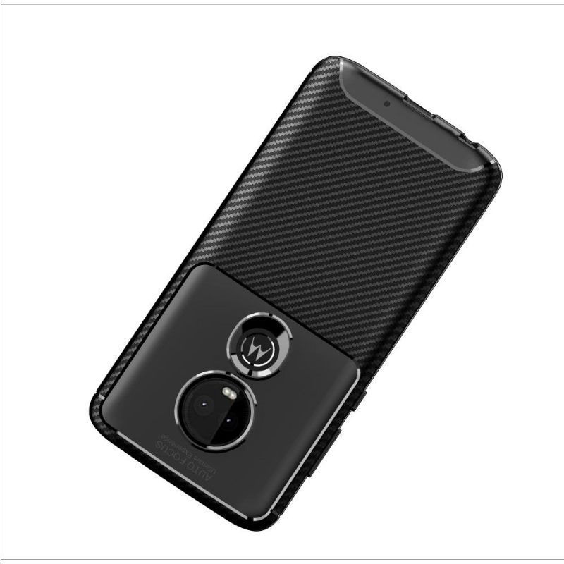 Hoesje voor Motorola Moto G7 Koolstofgel