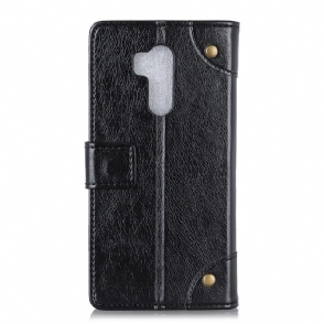 Case voor Nokia 8.1 Imitatieleer Simon