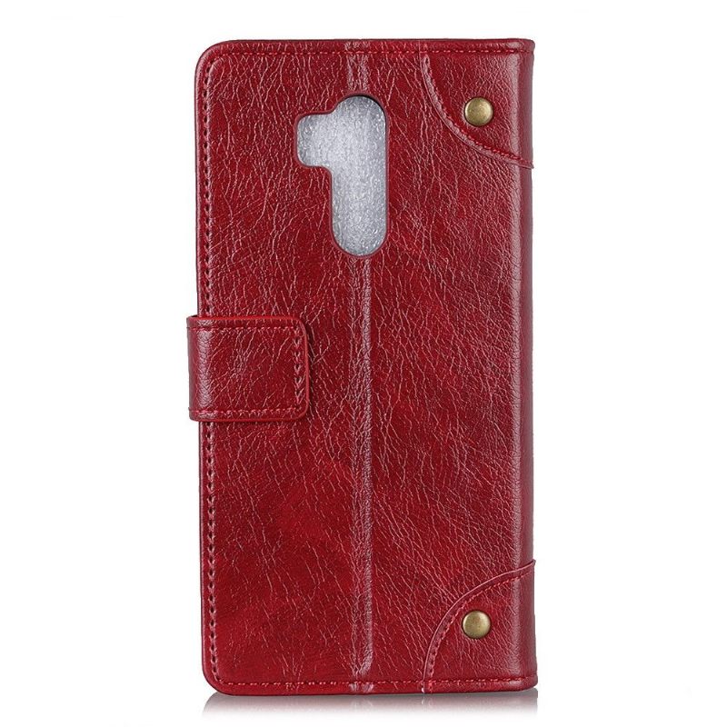 Case voor Nokia 8.1 Imitatieleer Simon