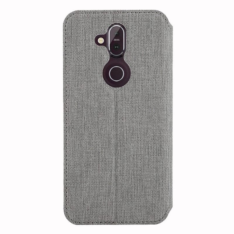 Cover voor Nokia 8.1 Anti-fall Ondersteuning Voor Getextureerde Beugels