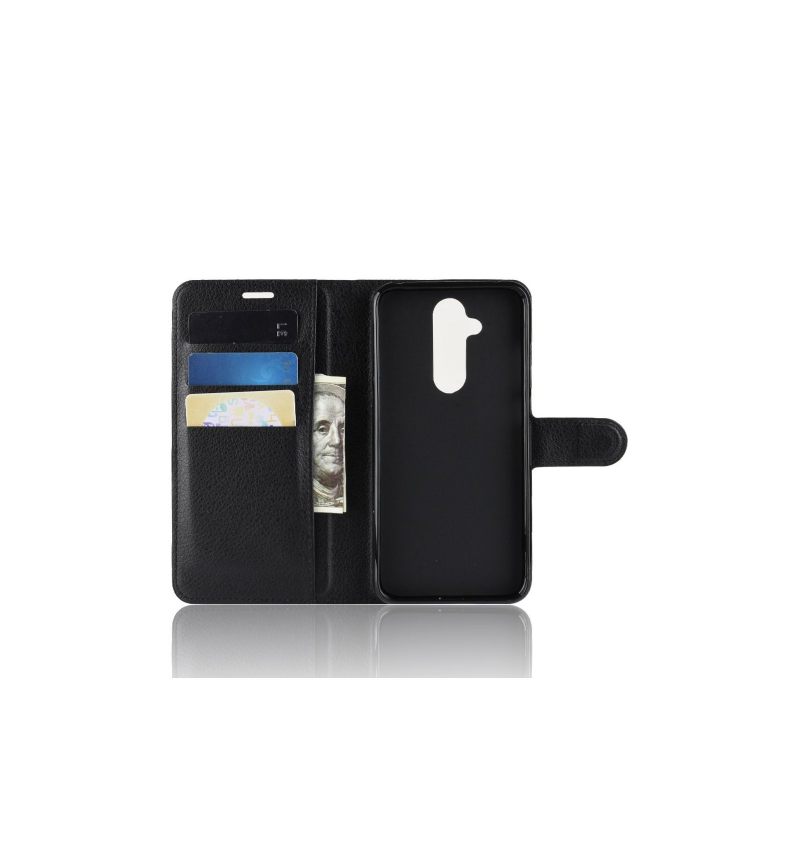 Folio-hoesje voor Nokia 8.1 Stijl Leren Kaarthouder
