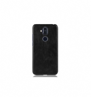 Hoesje voor Nokia 8.1 Anti-fall Premium Leereffect