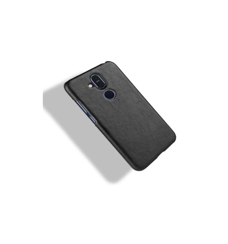 Hoesje voor Nokia 8.1 Anti-fall Premium Leereffect
