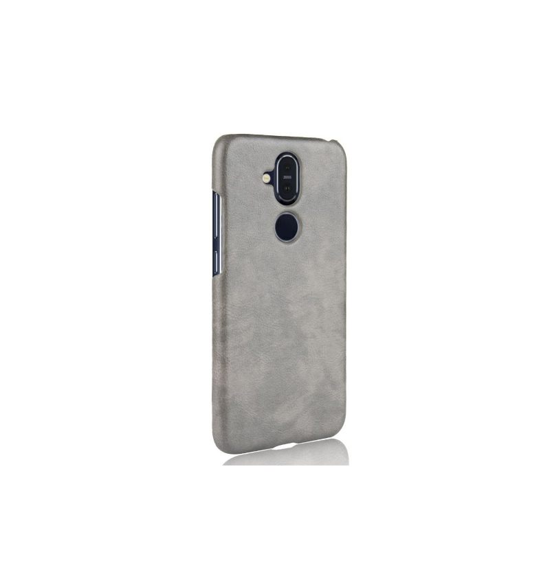 Hoesje voor Nokia 8.1 Anti-fall Premium Leereffect