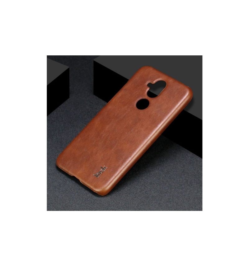 Telefoonhoesje voor Nokia 8.1 Imak Imitatieleer - Bruin
