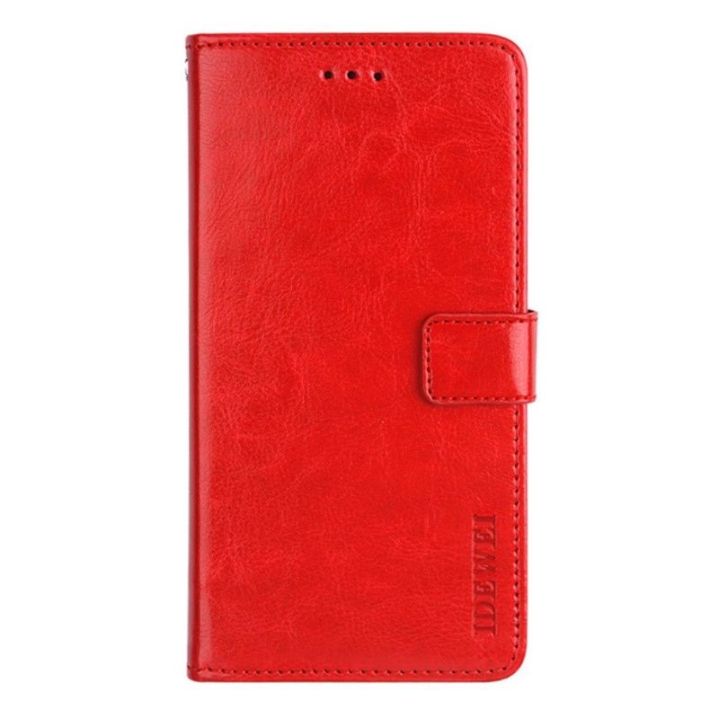 Folio-hoesje voor OnePlus Nord 2 5G Idewei Folio Ledereffect