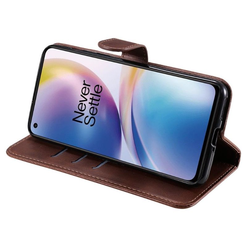 Folio-hoesje voor OnePlus Nord 2 5G Portemonnee Leren Elena Portemonnee