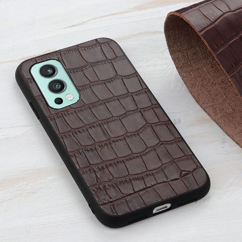 Hoesje voor OnePlus Nord 2 5G Chique Croco
