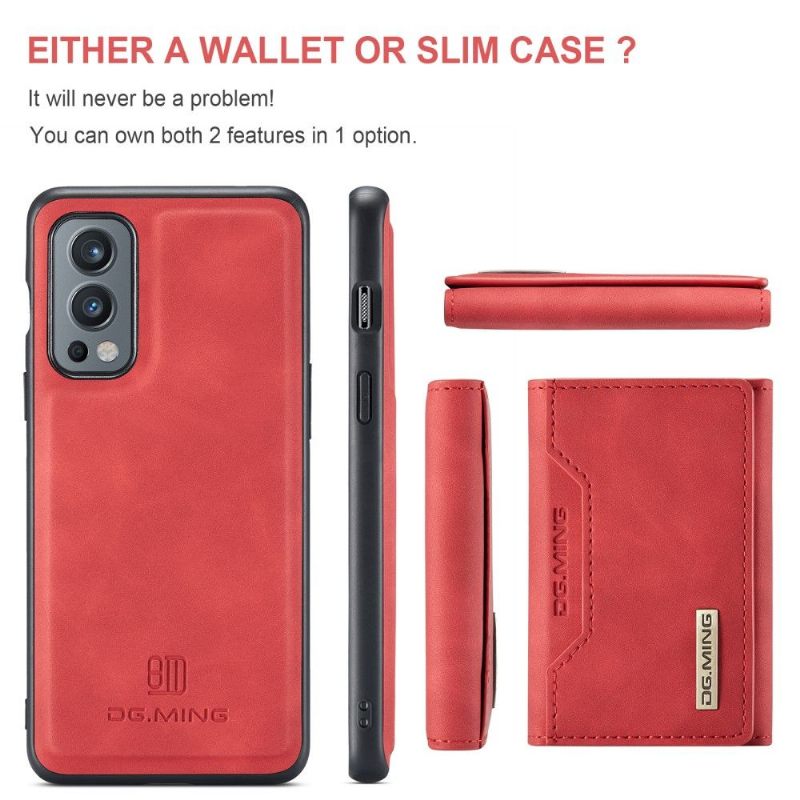 Hoesje voor OnePlus Nord 2 5G M2-serie Afneembare Kaarthouder