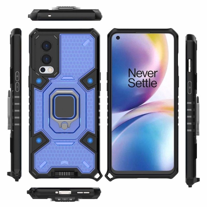 Hoesje voor OnePlus Nord 2 5G Tweekleurige Ondersteuningsfunctie