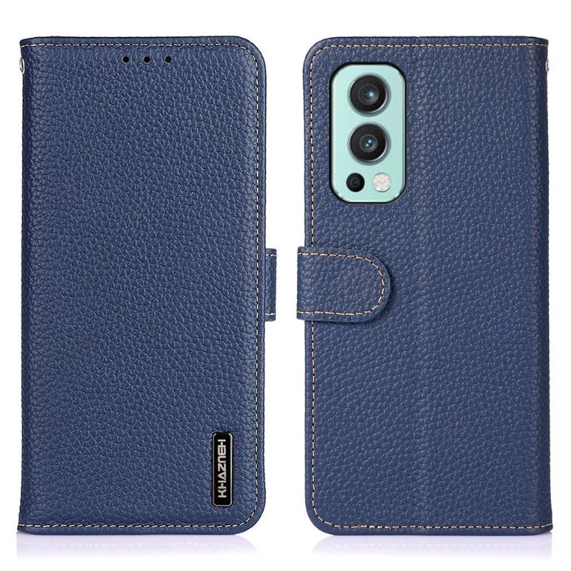 Leren Hoesje voor OnePlus Nord 2 5G Bescherming Khazneh Generfd Leer