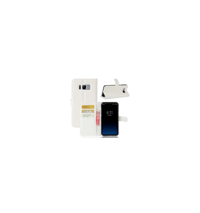 Folio-hoesje voor Samsung Galaxy S8 Portemonnee Leren Leerstijl