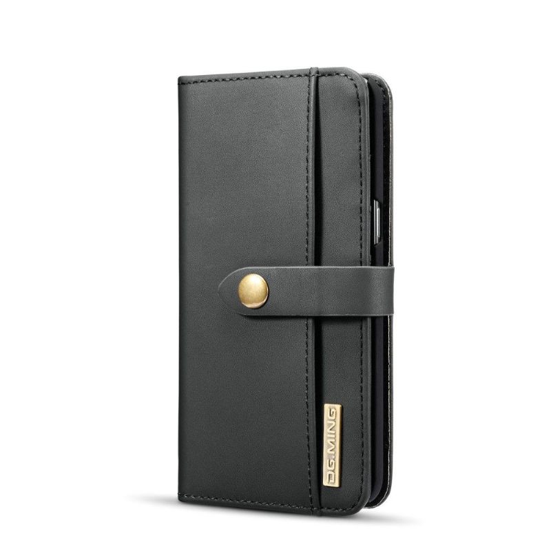 Hoesje Cover voor Samsung Galaxy S8 Leer Met Verwijderbare Schaal