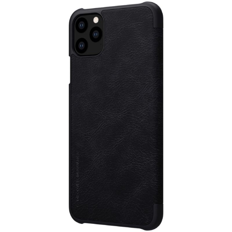 Folio-hoesje voor iPhone 11 Pro Nillkin Qin Kunstleer