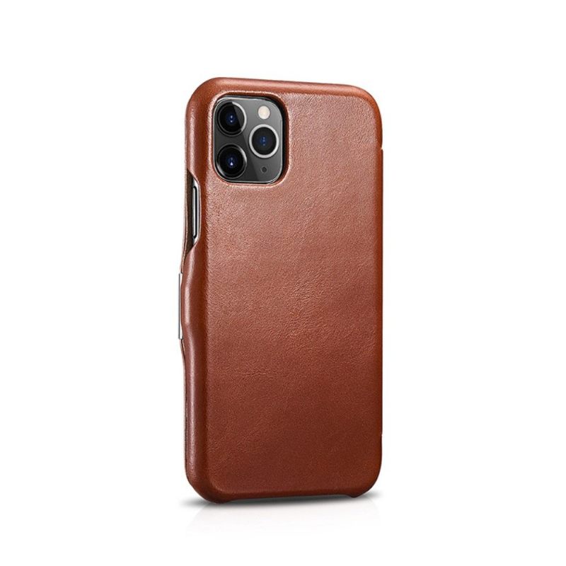 Hoesje voor iPhone 11 Pro Folio-hoesje Echt Leer