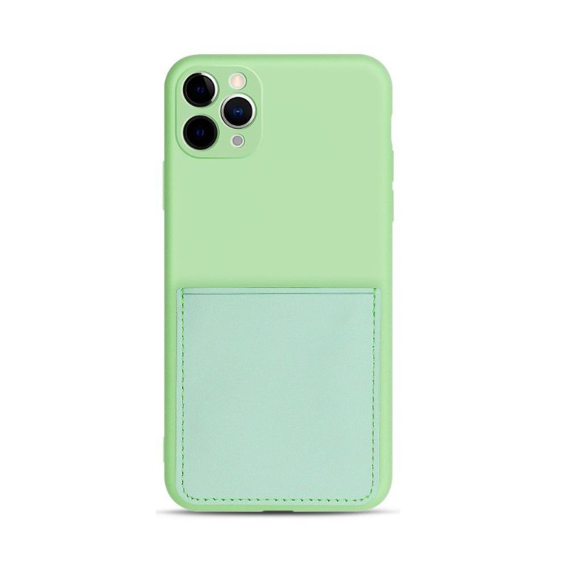 Hoesje voor iPhone 11 Pro Mia Siliconen Kaarthouder