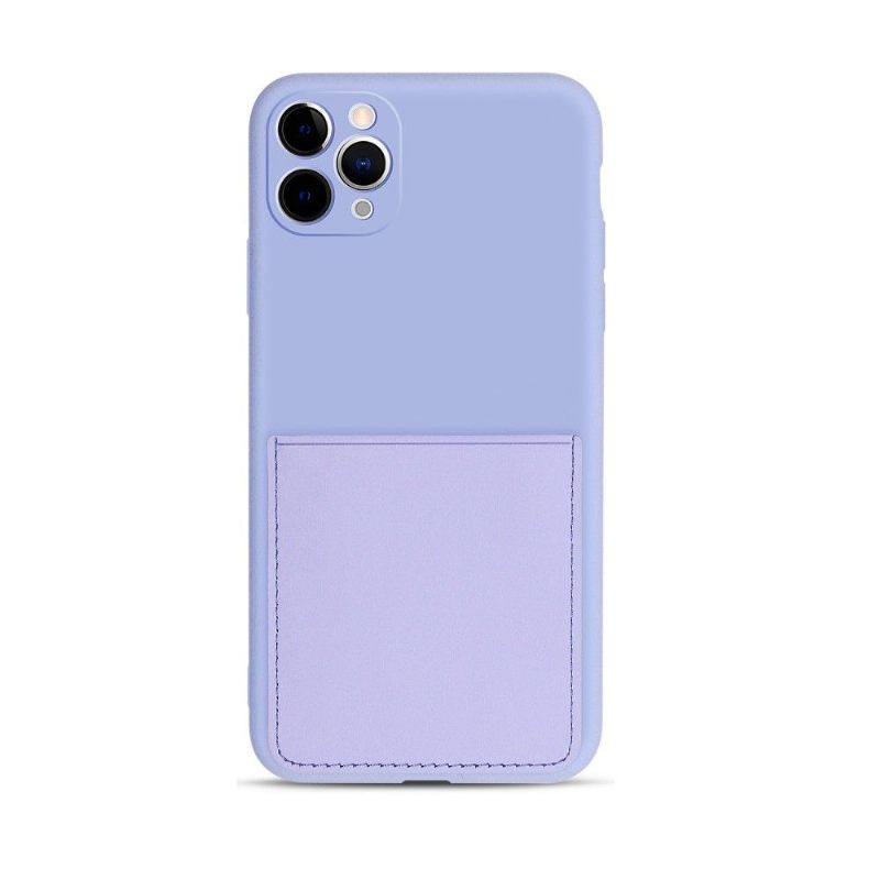Hoesje voor iPhone 11 Pro Mia Siliconen Kaarthouder