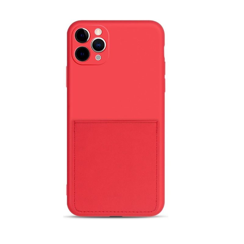 Hoesje voor iPhone 11 Pro Mia Siliconen Kaarthouder