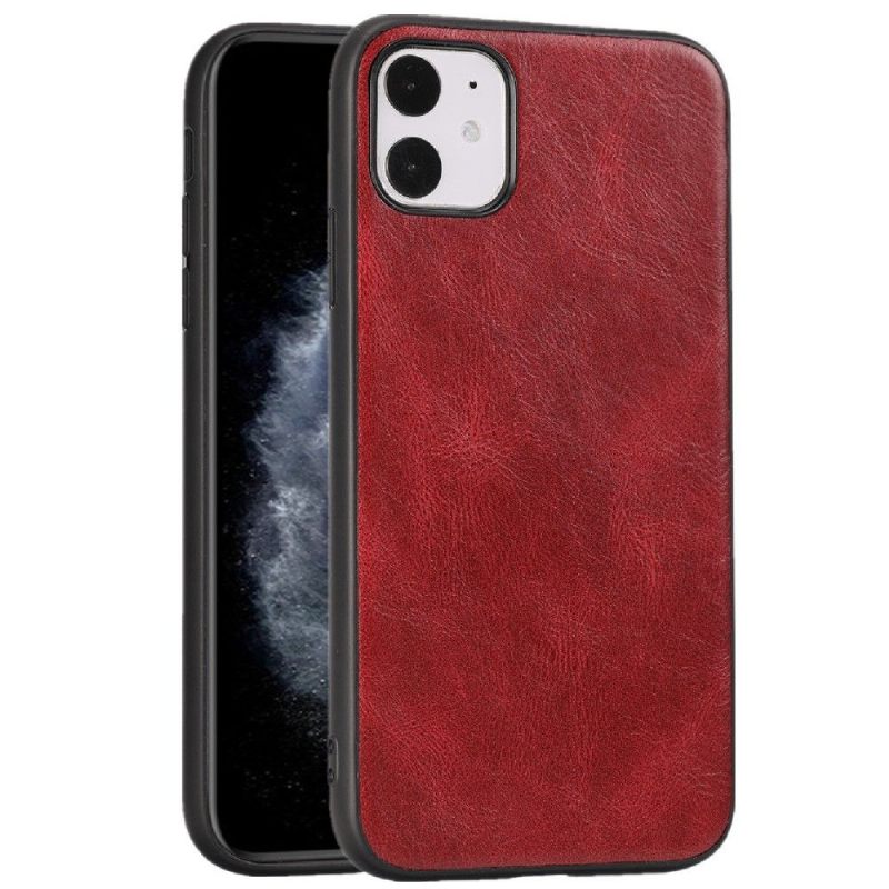 Hoesje voor iPhone 11 Pro Milena Leereffect
