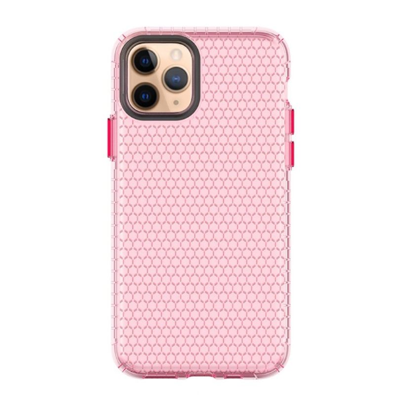 Hoesje voor iPhone 11 Pro Siliconen Honingraat
