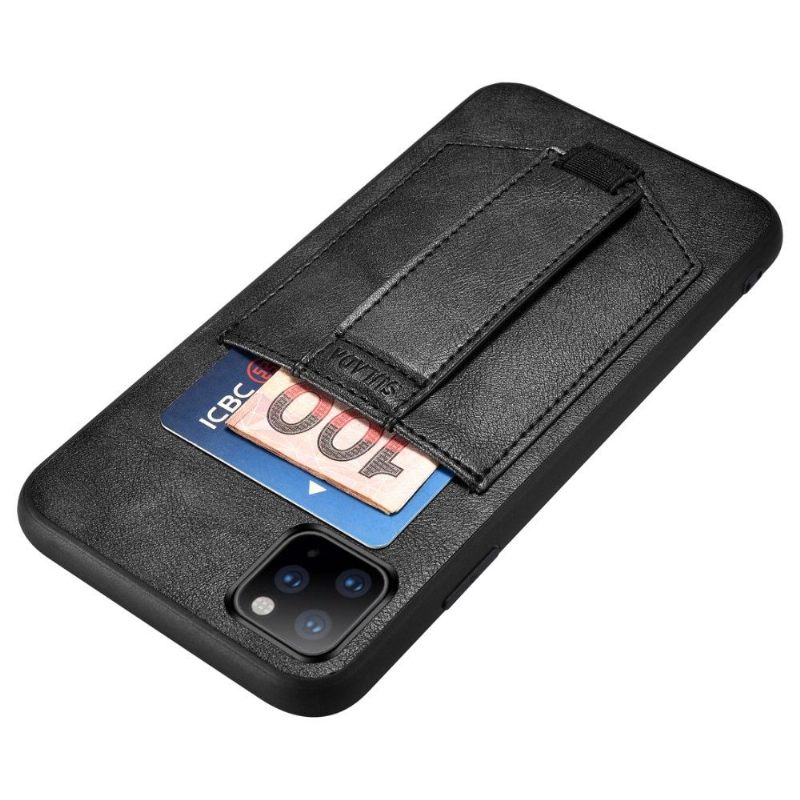 Hoesje voor iPhone 11 Pro Sulada Kunstleer Kaarthouder