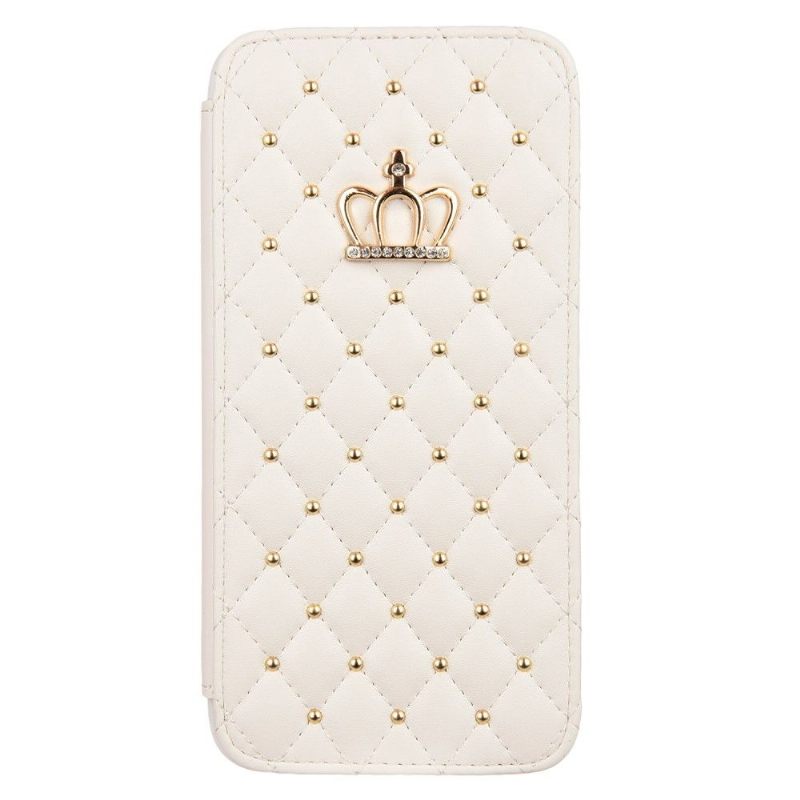 Leren Hoesje voor iPhone 11 Pro Bescherming Gewatteerde Luxe