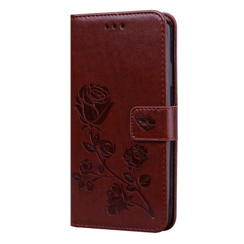 Leren Hoesje voor iPhone 11 Pro Roze Patroon