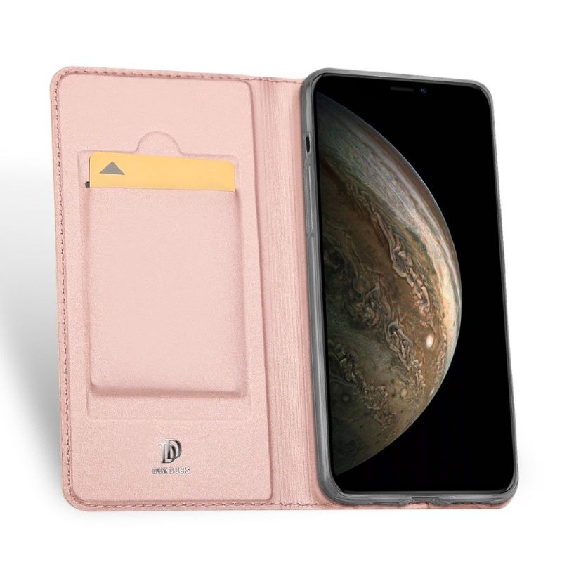 Leren Hoesje voor iPhone 11 Pro Satijnen Coating