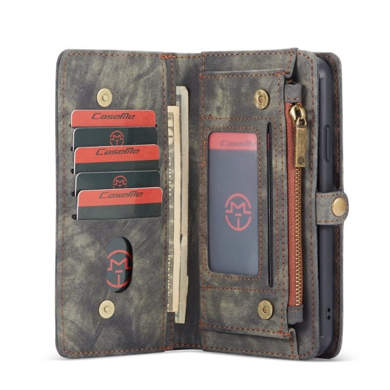 Telefoonhoesje Leren Hoesje voor iPhone 11 Pro Bescherming 2 in 1 Magnetisch