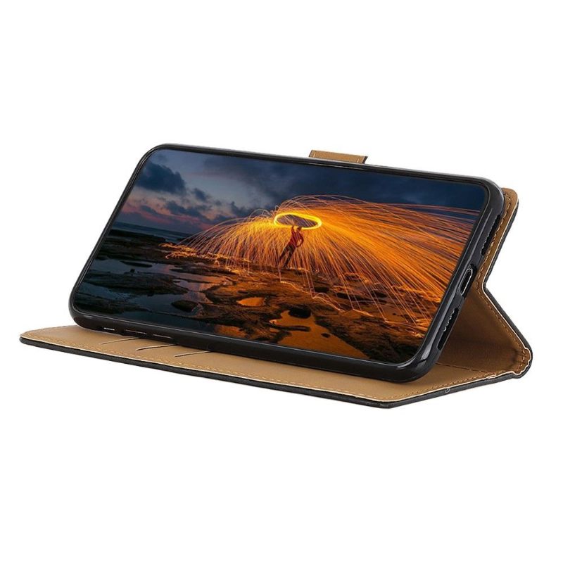 Cover voor OnePlus 8T Basis Kunstleer