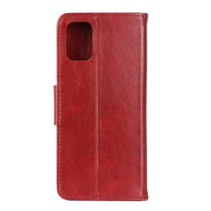 Folio-hoesje voor OnePlus 8T Verouderde Lederen Stijl