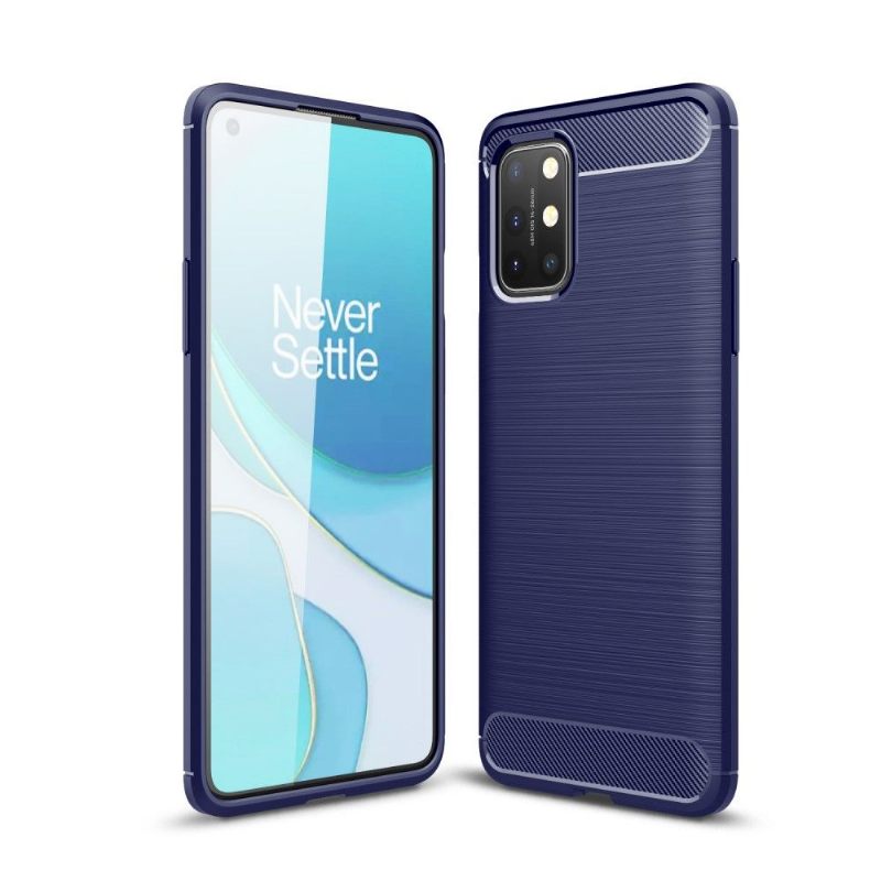 Hoesje voor OnePlus 8T Anti-fall Geborsteld Effect Flexibel