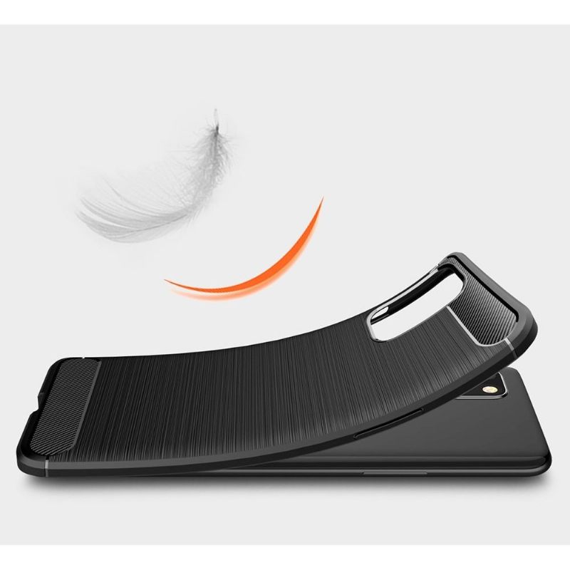Hoesje voor OnePlus 8T Anti-fall Geborsteld Effect Flexibel