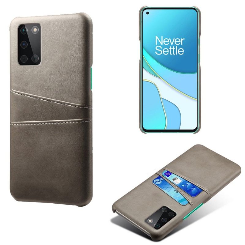 Hoesje voor OnePlus 8T Melody Leder Effect Kaarthouder