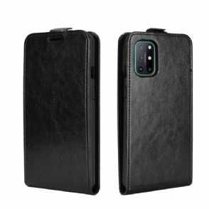 Leren Hoesje voor OnePlus 8T Bescherming Folio-hoesje Kunstleer Verticaal