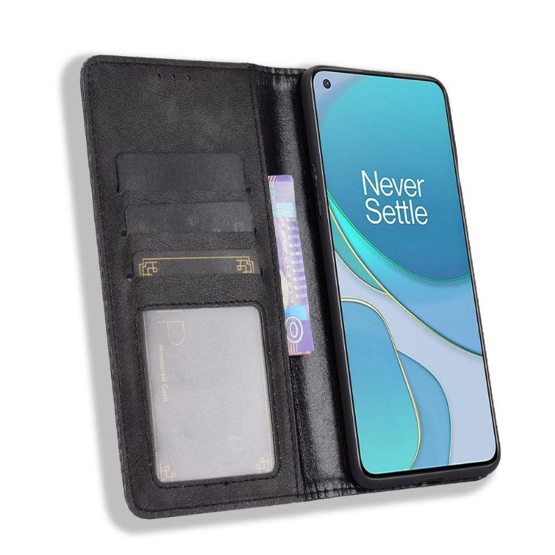 Leren Hoesje voor OnePlus 8T Bescherming Leer In Cirénius-stijl