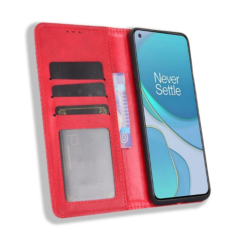 Leren Hoesje voor OnePlus 8T Bescherming Leer In Cirénius-stijl