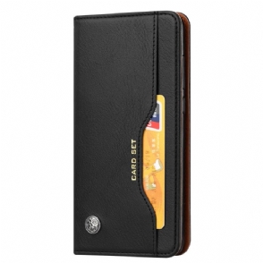 Case voor Huawei P30 Bescherming Leren Stand Case