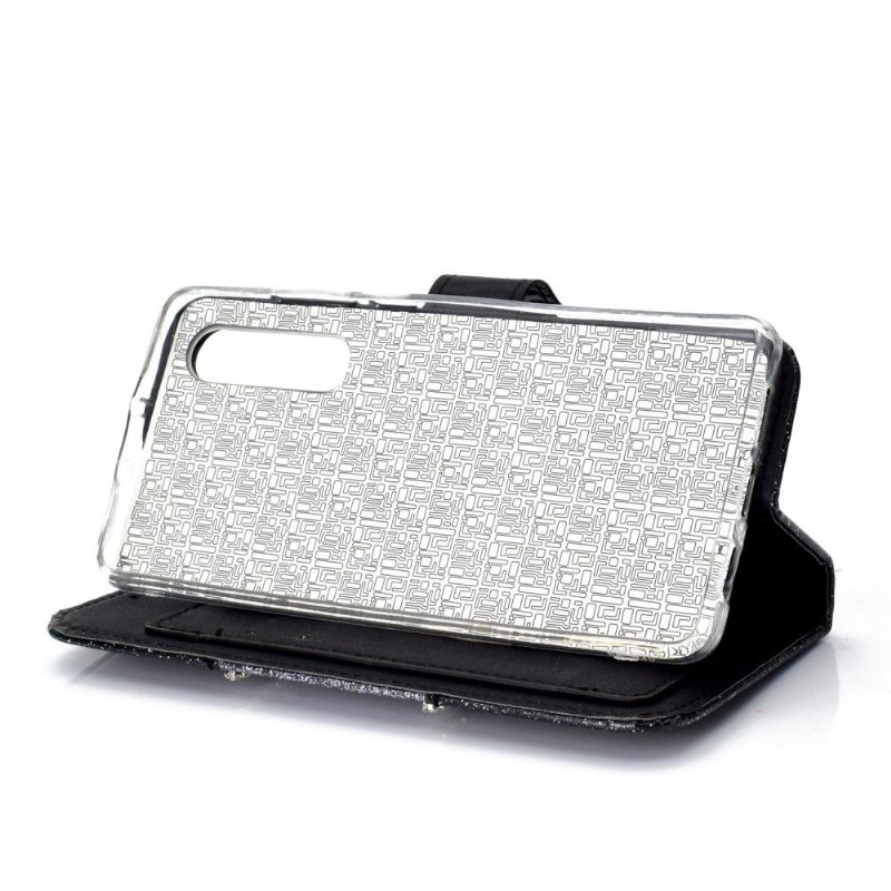 Cover voor Huawei P30 Glamoureuze Pailletten Met Spiegel